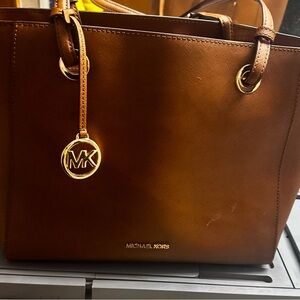 Michael Kors Tan Leather Tote